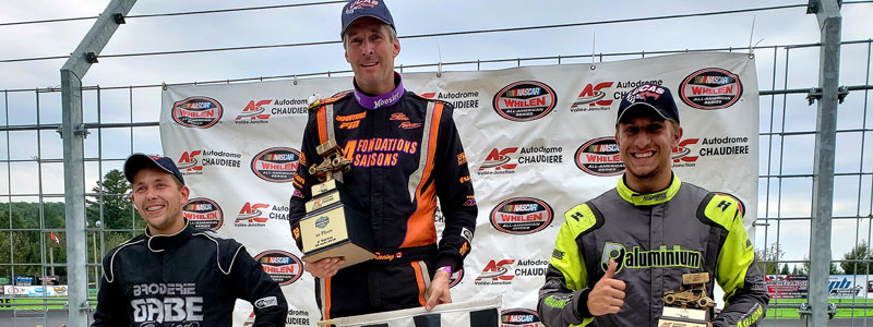 Steve Poirier Beats Matt Billings to the Line on the Asphalt at Autodrome Chaudiere