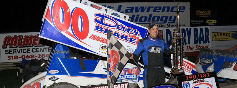 Danny Varin Wins Lucas Oil Empire Super Sprint Event at Fonda; Steve Poirier Claims Eighth Career Title