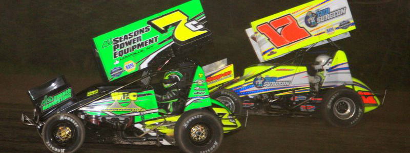 Kevin Nouse Designs/K1 RaceGear Part of the Lucky Giveaway Program for Lucas Oil Empire Super Sprints