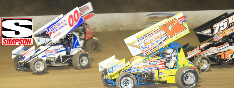 Simpson Race Products Part of the Lucky Giveaway Program for Lucas Oil Empire Super Sprints
