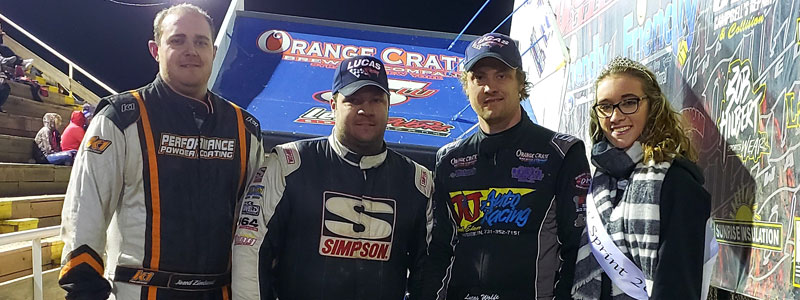 LUCAS WOLFE WINS 360 SPRINT PORTION OF DUTCH HOAG WEEKEND AT OUTLAW SPEEDWAY