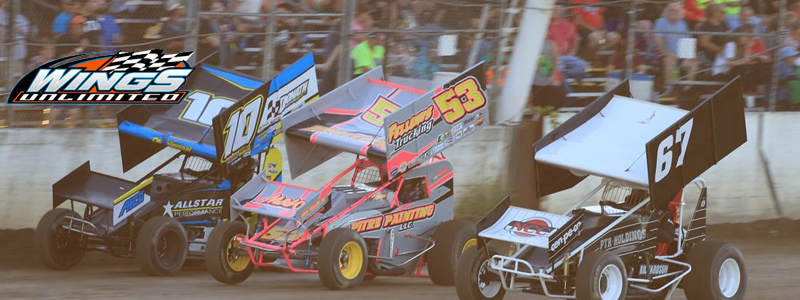 Wings Unlimited Part of the Lucky Giveaway Program for Lucas Oil Empire Super Sprints
